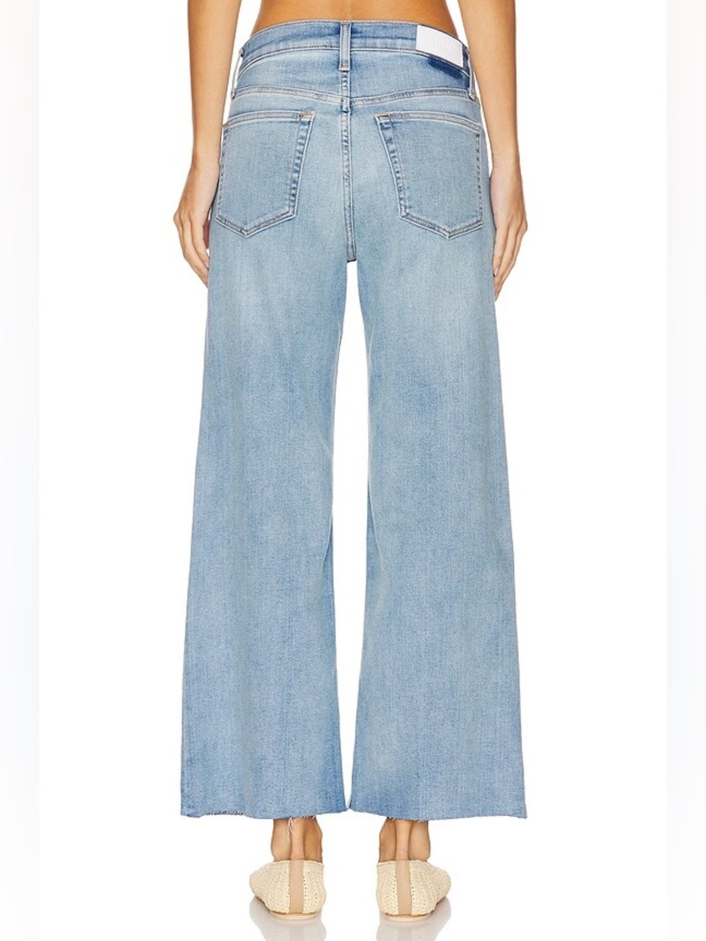 RE/DONE Mid-Rise Wide-Leg Crop Jeans 27 Marea - Picture 5 of 14